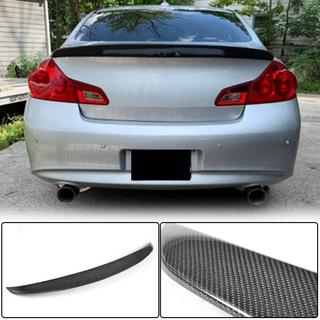 SD V1 spoiler (för G37 2009-2013, G25 2011-2012, kolfiber) foto 2