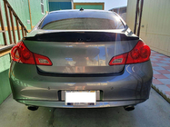 Infiniti G25/G35/37 (V36/CV36) 2006–2015 SD V2 spoiler (för G37 2009-2013, G25 2011-2012, kolfiber) foto 2