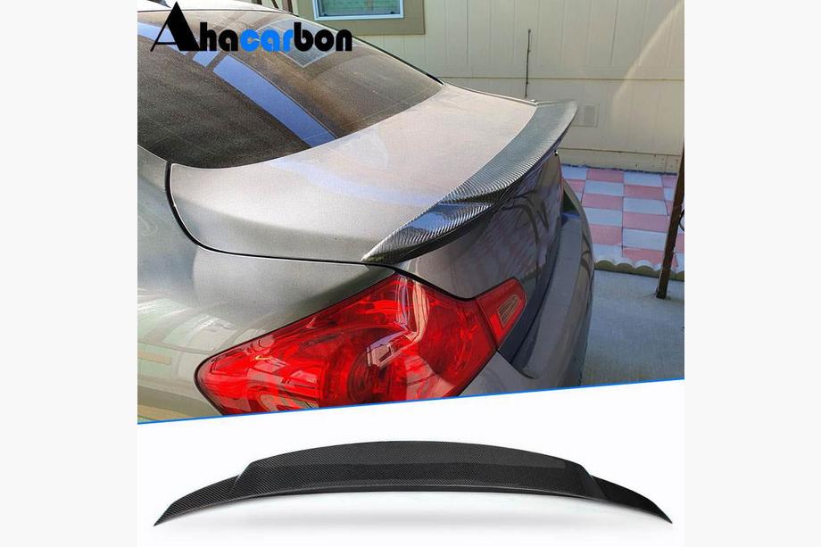 Infiniti G25/G35/37 (V36/CV36) 2006–2015 SD V2 spoiler (för G37 2009-2013, G25 2011-2012, kolfiber) Image