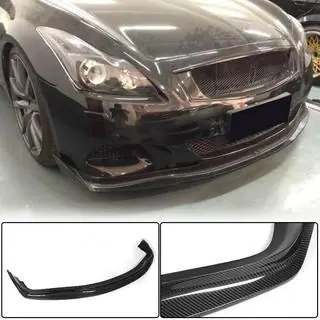 Frontläpp till främre stötfångare (för G37 Coupe 2009-2013, kolfiber) Infiniti G25/G35/37 (V36/CV36) 2006–2015 foto 1