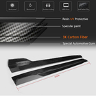 Infiniti G25/G35/37 (V36/CV36) 2006–2015 Sidoskirts (för G37 Coupe 2009-2013, kolfiber) foto 4