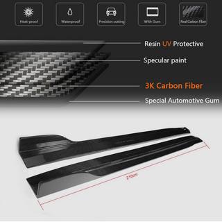 Sidoskirts (för G37 Coupe 2009-2013, kolfiber) Infiniti G25/G35/37 (V36/CV36) 2006–2015 foto 4