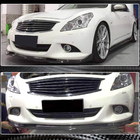 Infiniti G25/G35/37 (V36/CV36) 2006–2015 Frontläpp till stötfångare Lip (för G37 SD 2009-2013, kolfiber) foto 3