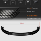 Infiniti G25/G35/37 (V36/CV36) 2006–2015 Frontläpp till stötfångare Lip (för G37 SD 2009-2013, kolfiber) foto 5