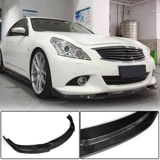 Frontläpp till stötfångare Lip (för G37 SD 2009-2013, kolfiber) Infiniti G25/G35/37 (V36/CV36) 2006–2015 foto 1