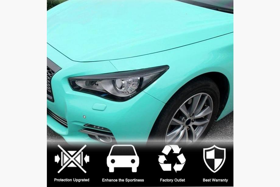 Infiniti Q50/Q60 2013–2024 Strålkastarögonlock (för Q50 2014-2017, kolfiber) Foto 2