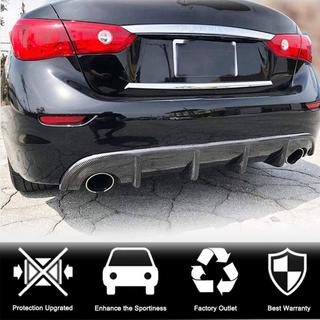 Bakre stötfångardiffusor V1 (för Q50 Base/Sport 2014-2017, kolfiber) Infiniti Q50/Q60 2013–2024 foto 2
