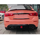 Infiniti Q50/Q60 2013–2024 Bakre stötfångardiffusor V2 (för Q50 Base/Sport 2014-2017, kolfiber) foto 2