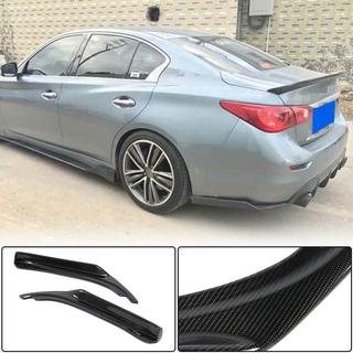 Kolfiber bakre stötfångarlist (för Q50 Base/Sport 2014-2017) Infiniti Q50/Q60 2013–2024 foto 1