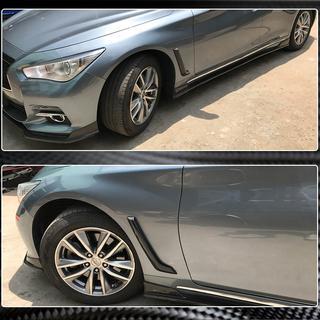 Kolfiber skärmkåpor till framskärmar (för Q50 Base/Sport 2014-2020) Infiniti Q50/Q60 2013–2024 foto 3
