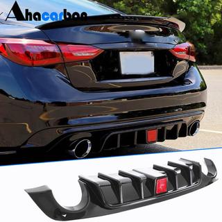 Bakre stötfångardiffusor V1 (för Q50 Base/Sport 2018-2023) Infiniti Q50/Q60 2013–2024 foto 1