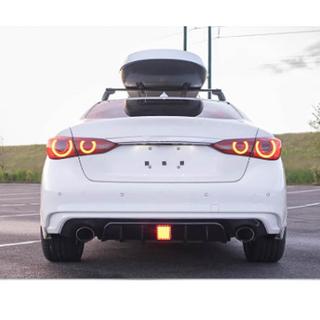 Bakre stötfångardiffusor V1 (för Q50 Base/Sport 2018-2023) Infiniti Q50/Q60 2013–2024 foto 2