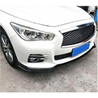 Infiniti Q50/Q60 2013–2024 Frontspoilerläpp Lip V1 (för Q50 Base 2014-2017, kolfiber) foto 3