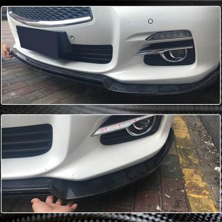 Frontläpp till främre stötfångare Lip V2 (för Q50 Base 2014-2017, kolfiber) Infiniti Q50/Q60 2013–2024 foto 2