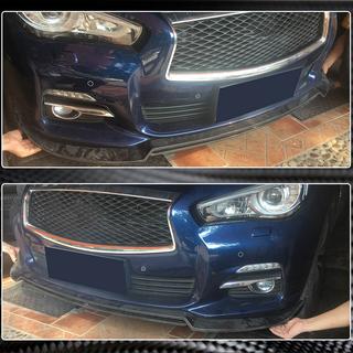Frontläpp till främre stötfångare Lip V2 (för Q50 Base 2014-2017, kolfiber) Infiniti Q50/Q60 2013–2024 foto 3