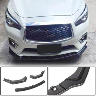 Frontspoilerläpp Lip V2 (för Q50 Base 2018-2023, kolfiber) Infiniti Q50/Q60 2013–2024 foto 1
