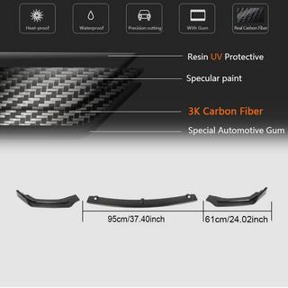 Frontspoilerläpp Lip V2 (för Q50 Base 2018-2023, kolfiber) Infiniti Q50/Q60 2013–2024 foto 3