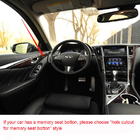 Infiniti Q50/Q60 2013–2024 Kolfiberinlägg för interiör (för Q50) foto 8