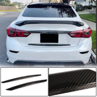 Infiniti Q50/Q60 2013–2024 Bagageluckelister i kolfiber (för Q50 Base/Sport 2014-2017, Carbon) foto 1