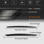 Infiniti Q50/Q60 2013–2024 Bagageluckelister i kolfiber (för Q50 Base/Sport 2014-2017, Carbon) foto 5