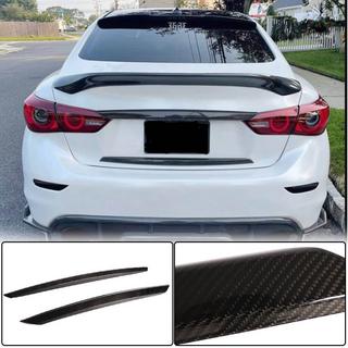 Bagageluckelister i kolfiber (för Q50 Base/Sport 2014-2017, Carbon) Infiniti Q50/Q60 2013–2024 foto 1