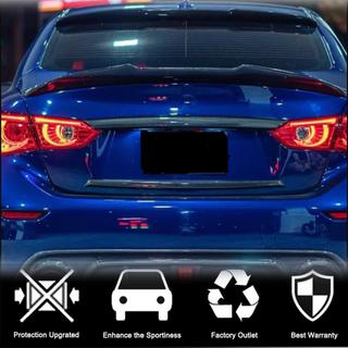 Bagageluckelister i kolfiber (för Q50 Base/Sport 2014-2017, Carbon) Infiniti Q50/Q60 2013–2024 foto 2