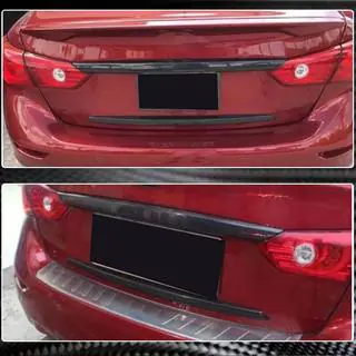 Bagageluckelister i kolfiber (för Q50 Base/Sport 2014-2017, Carbon) Infiniti Q50/Q60 2013–2024 foto 3