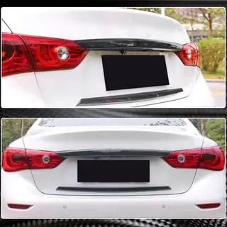 Bagageluckelister i kolfiber (för Q50 Base/Sport 2014-2017, Carbon) Infiniti Q50/Q60 2013–2024 foto 4