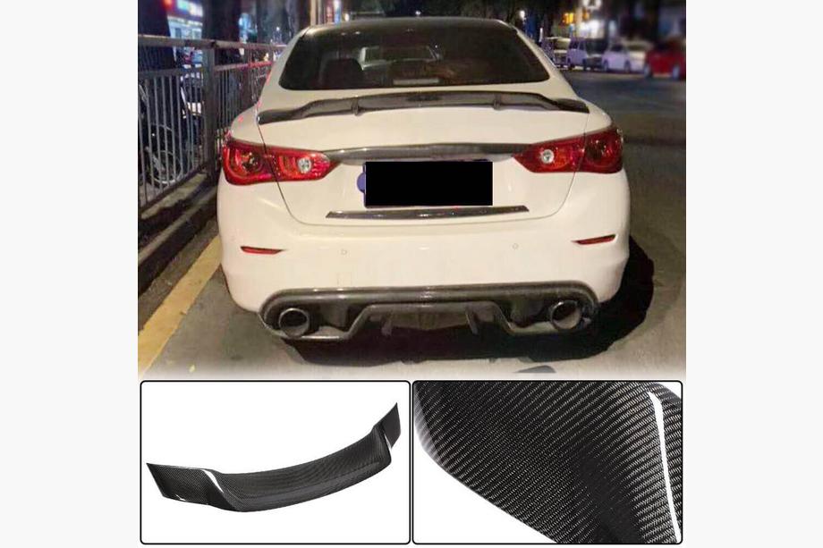 Infiniti Q50/Q60 2013–2024 Spoiler V1 (för Q50, kolfiber) Image