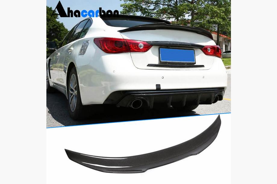 Infiniti Q50/Q60 2013–2024 Spoiler V5 (för Q50, kolfiber) Image