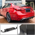 Infiniti Q50/Q60 2013–2024 Bakre stötfångardiffusor V2 (för Q50 Base/Sport 2018-2023, kolfiber) foto 1