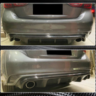 Infiniti Q50/Q60 2013–2024 Bakre stötfångardiffusor V2 (för Q50 Base/Sport 2018-2023, kolfiber) foto 4