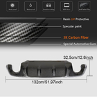 Infiniti Q50/Q60 2013–2024 Bakre stötfångardiffusor V2 (för Q50 Base/Sport 2018-2023, kolfiber) foto 5