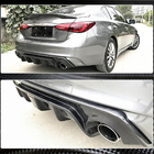 Infiniti Q50/Q60 2013–2024 Bakre stötfångardiffusor V3 (för Q50 Base/Sport 2018-2023, kolfiber) foto 9