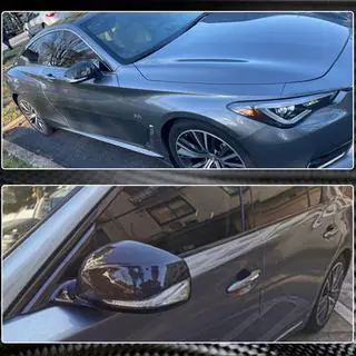 Spegelskåpor V1 (Carbon) Infiniti Q50/Q60 2013–2024 foto 4