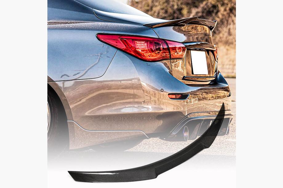 Infiniti Q50/Q60 2013–2024 V6-spoiler (för Q50, kolfiber) Image