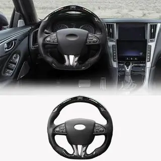 Anatomisk ratt (för 2014-2017, kolfiber) Infiniti Q50/Q60 2013–2024 foto 1