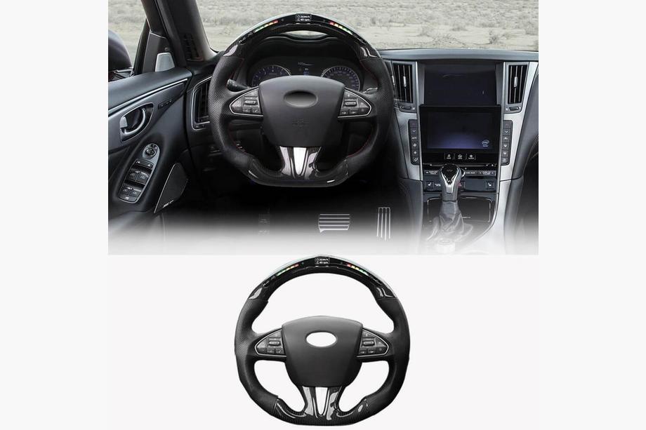 Infiniti Q50/Q60 2013–2024 Anatomisk ratt (för 2014-2017, kolfiber) Image