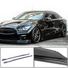 Infiniti Q50/Q60 2013–2024 Sidoskirts V1 (för Q50, kolfiber) foto 2