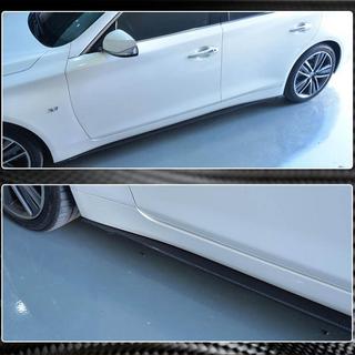 Sidokjolar V2 (för Q50, kolfiber) Infiniti Q50/Q60 2013–2024 foto 4