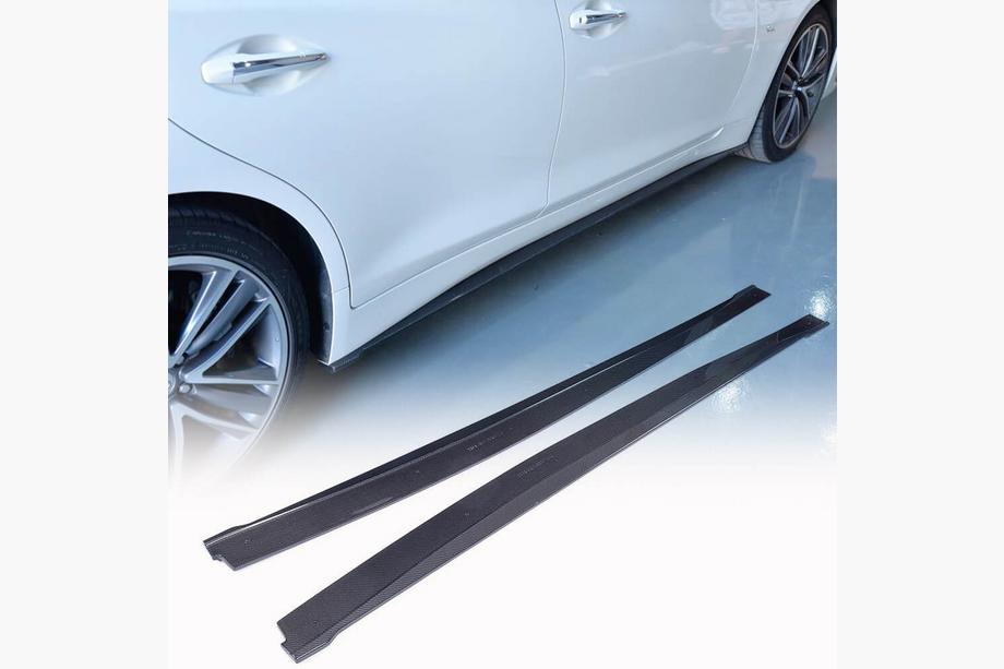 Infiniti Q50/Q60 2013–2024 Sidokjolar V2 (för Q50, kolfiber) Foto 1