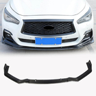 Infiniti Q50/Q60 2013–2024 Frontläpp till främre stötfångare Lip V1 (för Q50 Sport 2018-2022, kolfiber) foto 1