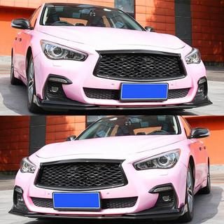 Frontläpp till främre stötfångare Lip V1 (för Q50 Sport 2018-2022, kolfiber) Infiniti Q50/Q60 2013–2024 foto 2