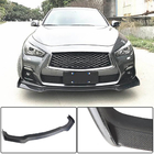 Infiniti Q50/Q60 2013–2024 Frontläpp Lip V2 (för Q50 Sport 2018-2022, kolfiber) foto 2