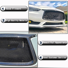 Infiniti Q50/Q60 2013–2024 Grillram i kolfiber (för Q60 2016-2022, Carbon) foto 3