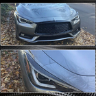 Infiniti Q50/Q60 2013–2024 Strålkastarögonbryn (för Q60 2016-2022, kolfiber) foto 6
