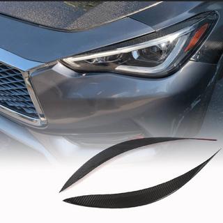 Strålkastarögonbryn (för Q60 2016-2022, kolfiber) Infiniti Q50/Q60 2013–2024 foto 1