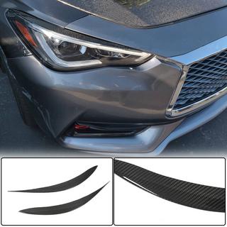 Strålkastarögonbryn (för Q60 2016-2022, kolfiber) Infiniti Q50/Q60 2013–2024 foto 2