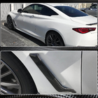 Infiniti Q50/Q60 2013–2024 Kolfiber skärmöverdrag för framskärmar (för Q60 2016-2022, kolfiber) foto 4