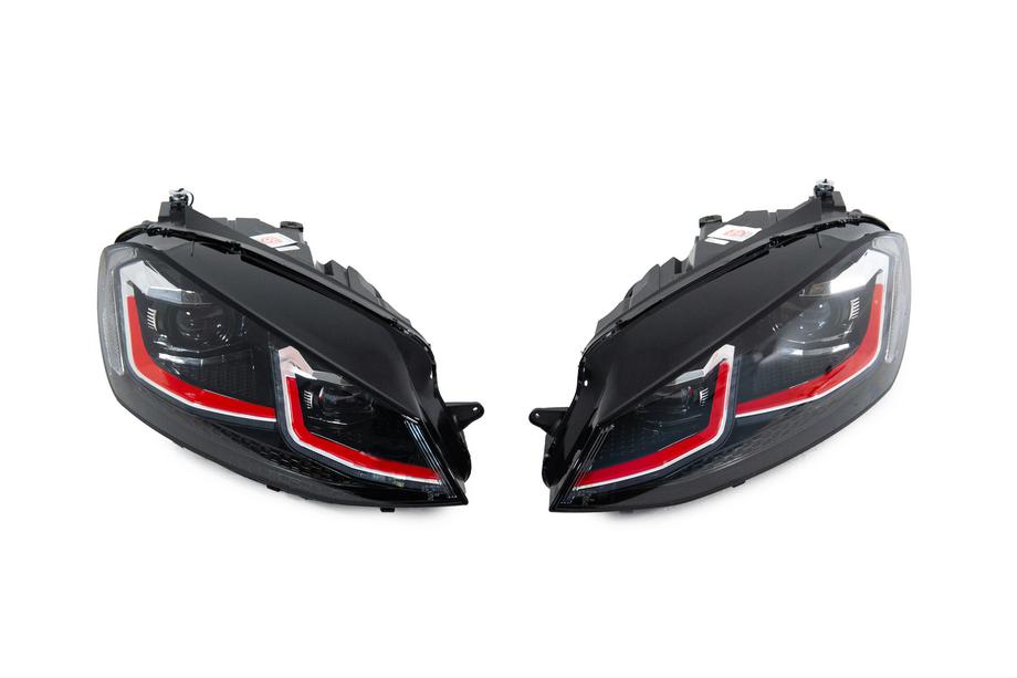 Volkswagen Golf 7/E-Golf 2012–2020 Framstrålkastare Red FullLed (2012-2017, utan styrenheter, 2 st) Foto 1